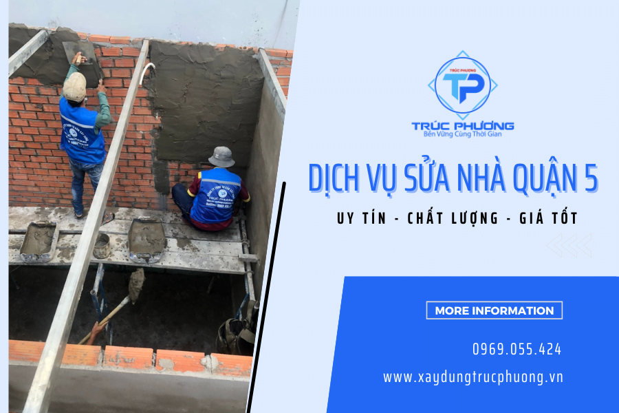 dịch vụ sửa nhà quận 5