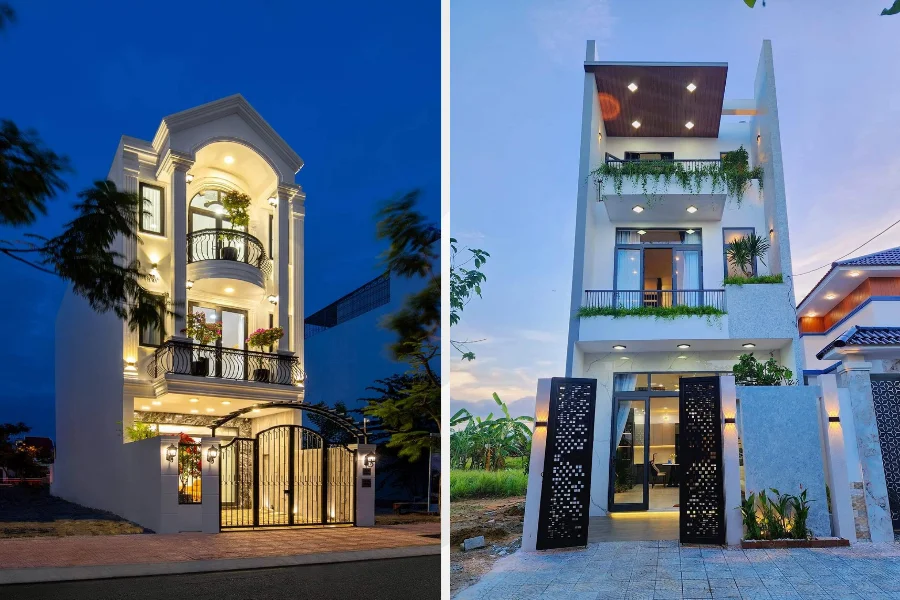 mẫu biệt thự tân cổ điển
